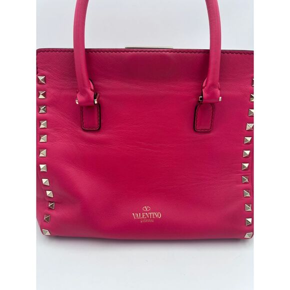 Valentino Garavani VALENTINO GARAVANI Rockstud Medium Pink Women's Handbag - Picture 3 of 6